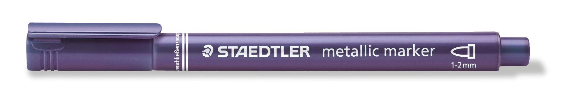 Staedtler Metallic Marker - Purple (Pack of 10)
