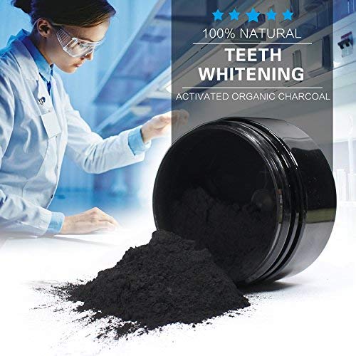Activated Charcoal Teeth Whitening Powder 100 Natural Organic Tooth