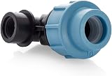 HYDROBIL 20mm x 3/4" BSP Female Elbow MDPE Fitting 16 Bar Water Pipe Connector view 3