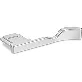 Haoge Metal Thumb Up Grip for Fujifilm X-M5 Camera Digital Accessories xm5 Hot Shoe Thumb Up Rest Support Handgrip Silver THB-XM5S