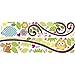 RoomMates RMK1861SCS Happi Scroll Branch Peel and Stick Wall Decals