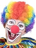 Kangaroo's Halloween Accessories - Clown Rainbow Wig