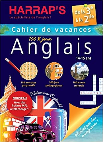 Amazon Fr Harrap S Cahier De Vacances Anglais 3eme Collectif Livres