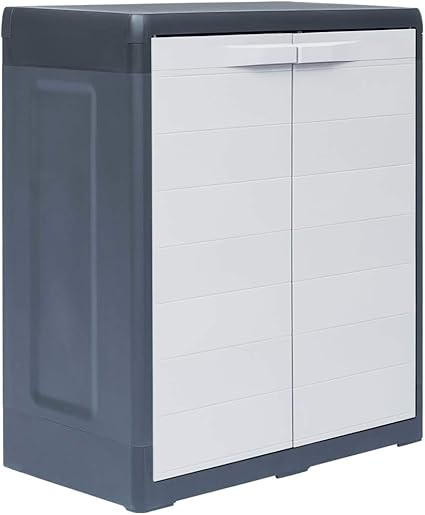 Festnight Armoire De Jardin Armoire De Rangement Pour Jardin Ou Patio Xl 78x46x94 Cm Plastique Amazon Fr Bricolage