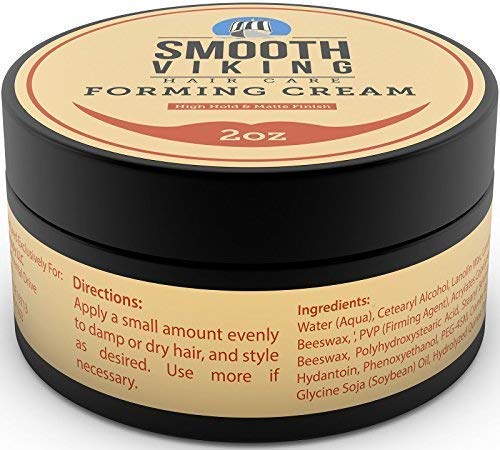 Forming Cream For Men Hair Styling Cream For High Hold Matte