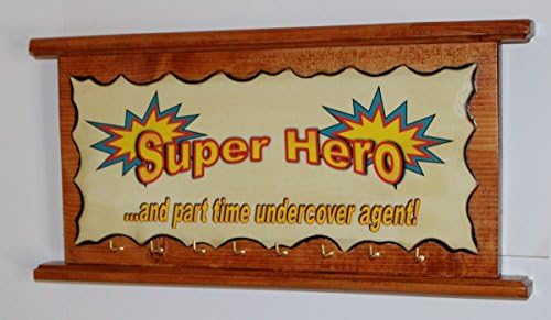 Super Hero and Part Time Undercover Agent - Key Holder