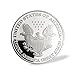 AtSknSK President Donald Trump Silver Commemorative Novelty Coin With Card
