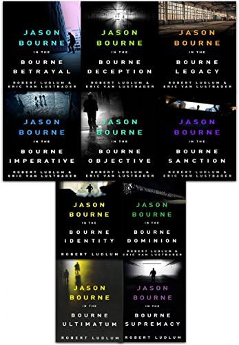 Robert Ludlum Action Thriller Novel Collection 21 Book Set: Robert