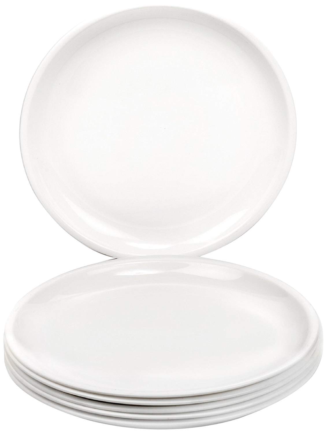 Buy Everbuy Plastic Microwave Safe Quarter Dinner Plates, 3Pieces