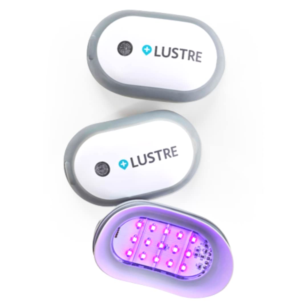 LUSTRE® ClearSkin TRIO - Blue Light Acne Treatment Device, UV-Free & Wireless | LED Therapy for Face and Body Acne, Spots and Blemishes | Prevent breakouts, inflammation and Skin Redness