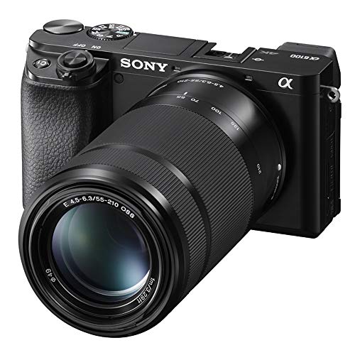 Sony a6100 Mirrorless Camera 4K APSC ILCE6100YB with 2 Lens Kit 16