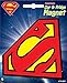 Ata-Boy DC Comics Die-Cut Superman Logo Magnet for Cars, Refrigerators and Lockers