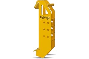 Adjustable Heavy Hitch Attachment for Skid Steer, 5000/20000 lbs Load Capacity, Compatible with Skid Steer Loaders and Tracto