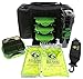 6 Pack FitnessInnovator 300 Meal Management System (Black/Neon Green Bonus)
