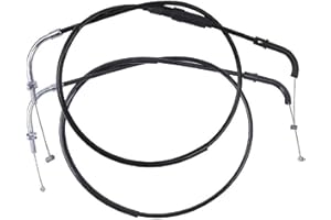 Motorcycle Adjustable Clutch Control Cable and Throttle Oil Cable Line Wires for K&awasaki KLX250 KLX 250 1992-2004 2005 2006