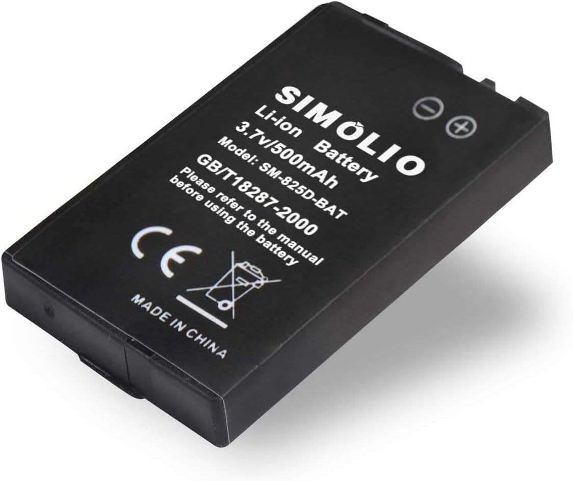 SIMOLIO Recharegeable Battery Big Over Ear Wireless TV Headphones SM-825D Pro, SM-829D1, SM-829D2