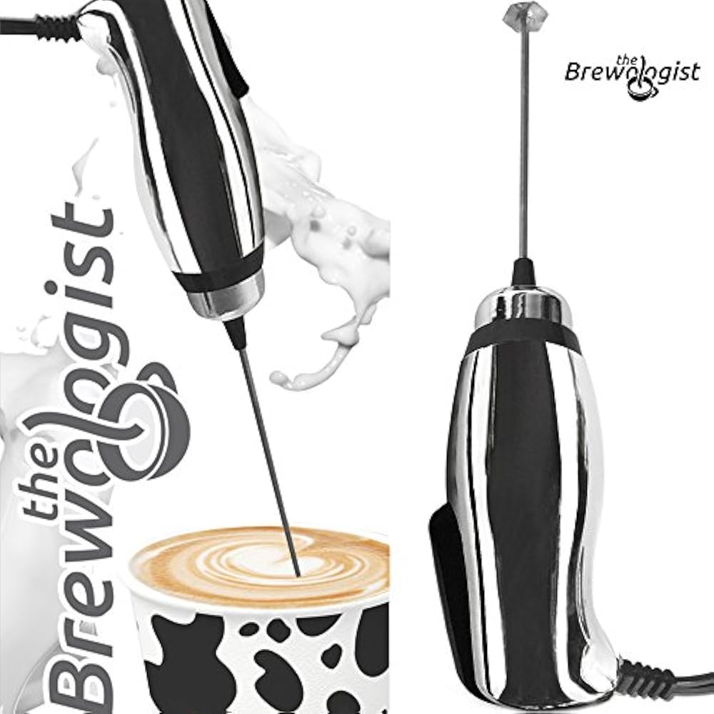 Turbo Milk Frother And Frappe Maker With SUPER POWERFUL Motor For