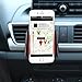 Car Mount,LESHP Universal Smartphone Car Air Vent Mount Holder Cradle With A Quick Release Button For iPhone 6 6 Plus 6S 6S Plus 5S 5,Samsung Galaxy S5 S4/3 Note 2/3,Nexus,Nokia,LG G3,HTC