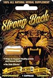 STRONG BACK Male Enhancement Supplement - Time Size Stamina