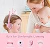 Unicorn-Kids-Headphones-Glowing-Cat-Ear-Headphones-with-85db-Volume-Limit-Foldable-Headphones-for-Kids-Girls esonstyle Unicorn Kids Headphones, Glowing Cat Ear Headphones with 85db Volume Limit, Foldable Headphones for Kids Girls