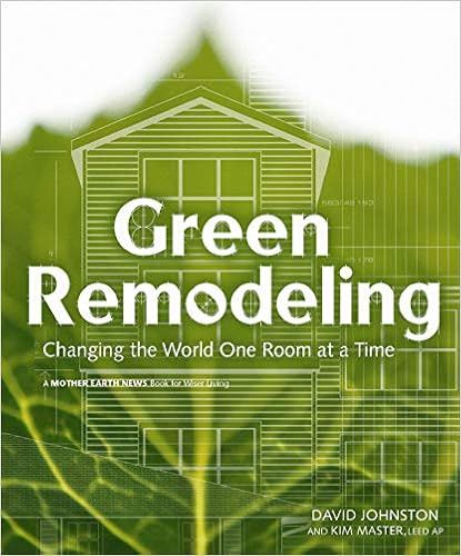 Green Remodeling: Changing the World One Room at a Time (Mother Earth News Wiser Living Series)