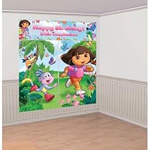 Dora The Explorer Party Supplies Scene Setter Decoration Set