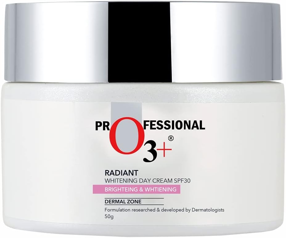 O3+ Radiant Brightening & Whitening Day Face Cream SPF 30 for Sun