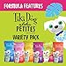 Tiki Dog Aloha Petites, Variety Pack, Nutrient Dense Meat, Wet Dog Food For Small Breed Dogs and All Life Stages, 3 oz. Pouch, Pack of 12