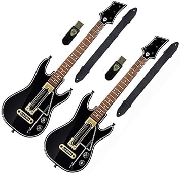 Twin Pack – Guitar Hero Live Guitar Controller con correa y ...