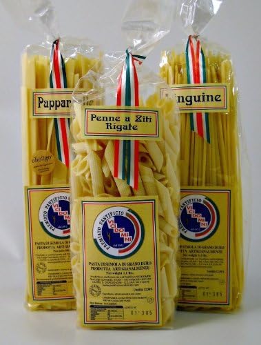 Pastificio Vicidomini Artisan Pasta Sampler: 3 pasta shapes