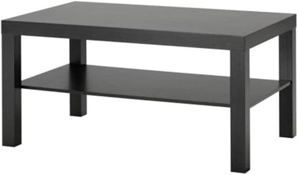 Amazon Com Ikea Home Kitchen Decor Coffee Table Black Brown