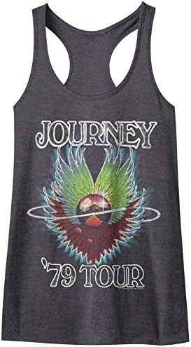 Journey Men's 1979 Slim Fit T-shirt Small Charcoal Heather Rac