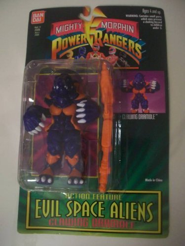 Mighty Morphin Power Rangers Evil Space Aliens Clawing Dramole Action Figure