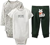 Carter's Baby Boys Little Character Sets 126g592, Heather, 9 Months Baby