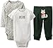 Carter's Baby Boys' Little Character Sets 126g592, Heather, 9 Months