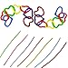 Pistha 400Pcs Pipe Cleaners Chenille Stem 6mm x 12 inch Reusable Craft Bendable Twistable Children Puzzle Kindergarten Handmade DIY Art Supplies Home Decor Assorted Colors Assorted Colors