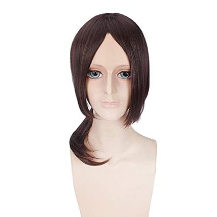 Wig Men Men S Long Haired Wig Long Hair Cosplay Brown Hair 20