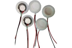 Bolsen 5PCS 20/25mm Ultrasonic Mist Maker Fogger Ceramics Discs with Wire & Sealing (20mm with Wire)