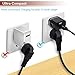 Dual USB Wall Charger Adapter With iSeekerKit 6ft Micro USB Cable For Samsung S7/S6/Edge, LG G4, Moto Droid/X, Sony, HTC, Android Tablets