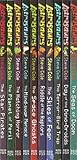 Paperback Astrosaurs - 10 Book Set - RRP £49.90: Star Pirates, Planet of Peril, Hatching Horror, Mind-swap Menace, Space Ghosts, Riddle of the Raptors, Skies of Fear, Terror-bird Trap, Dino-droids & Seas of Doom (Astrosaurs) Book