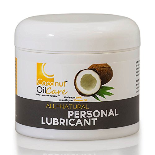 Coconut Oil Care Allnatural Moisturizing Personal Lubricant, Silky