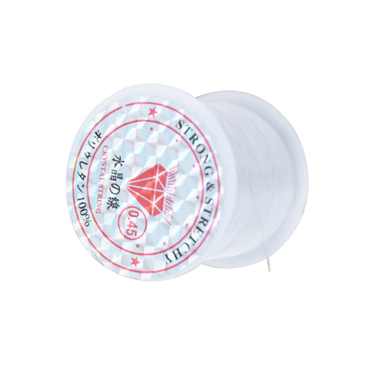 Wedding Decorative Fish Thread Nylon Clear Elastic Beading Cord for Jewellery Making Bracelet Necklace Crafts Multi Use