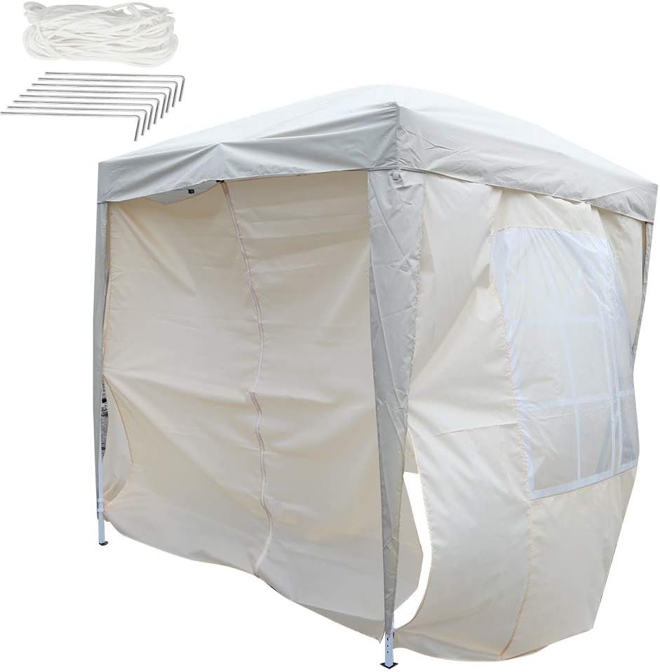 lyrlody- Tienda con toldo, Tienda Plegable de 2x2 m, 4 ...