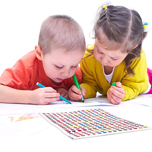 6 SAVITA+Earrings+Stickers+Glitter+Multiple