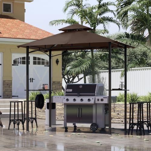 MASTERCANOPY 8x5 Grill Gazebo Review: Vented Roof Shelter with LED Lights image 23