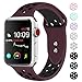 DVEEZIIG Belt Clip for Apple Watch Series 1/2/3/4-38/40mm S/M Wine Red/Black