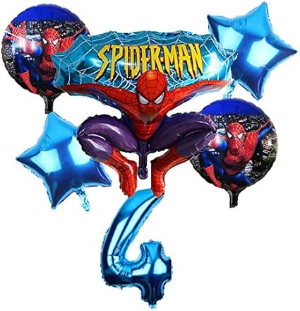 Chenzhaol Ballon Bebe 6pcs Set Spider Man Homecoming Bon Anniversaire Ballons De Fete 32 Pouces Nombre Ballon Gonflable Helium Ballon Decorations Enfants Color Multi Amazon Fr Cuisine Maison Chenzhaol Ballon Bebe 6pcs Set Spider Man Homecoming Bon Anniversaire Ballons De Fete 32 Pouces Nombre Ballon Gonflable Helium Ballon Decorations Enfants Color Multi Amazon Fr Cuisine Maison