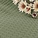 ASTAR // Waffle Weave Textured Tier Curtains Water-proof Coated