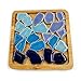 Mosaic Tiles Blue Mixed Colors 11oz Ceramic Mosaic Pieces Supplies for DIY Crafts Home Decoration Assorted Shape by Mosaic Joy (Blue Mixed)