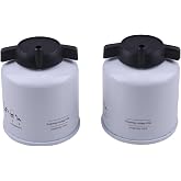 LSSOCH New 2X Fuel Filter with Water Separator 6667352 6647773 Compatible with Bobcat 453 463 553 751 753 E10 E14 E16 E25 E26 T250 T750 S205 S750 S850 ZX75 ZX125+